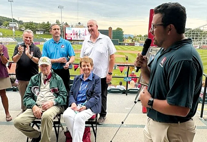 Lozinaks, honorees grateful for Altoona Curve recognition